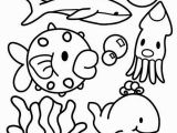 Coloring Pages Of Baby Sea Animals Underwater Animals Drawing at Getdrawings