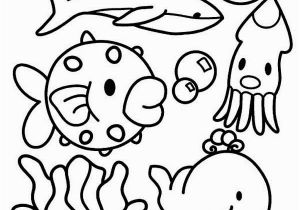 Coloring Pages Of Baby Sea Animals Underwater Animals Drawing at Getdrawings