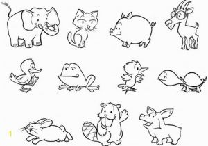 Coloring Pages Of Baby Zoo Animals 7 Best Of Free Printable Woodland Baby Animals to