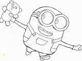 Coloring Pages Of Bob the Minion How to Draw Bob the Minion with A Teddy Bear From the Minions Movie