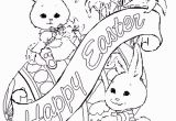 Coloring Pages Of Bunnies Printable Image Detail for Free Coloring Pages for Easter Cute Easter