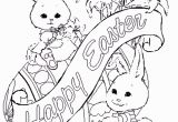 Coloring Pages Of Bunnies Printable Image Detail for Free Coloring Pages for Easter Cute Easter