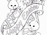 Coloring Pages Of Bunnies Printable Image Detail for Free Coloring Pages for Easter Cute Easter