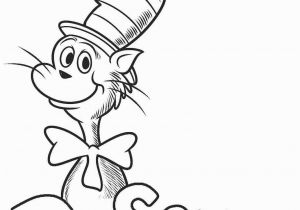 Coloring Pages Of Cat In the Hat Coloring Book Free Printable Dr Seussoring Pages for Kids