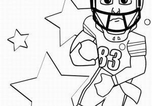 Coloring Pages Of College Football Teams Football Player Coloring Pages Free Nfl Football Player Number 7
