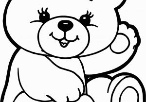 Coloring Pages Of Cute Teddy Bears Bear Cute Drawing