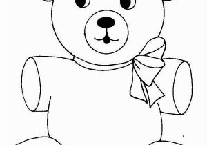 Coloring Pages Of Cute Teddy Bears Teddy Bear Wear Cute Ribbon Coloring Page Color Luna