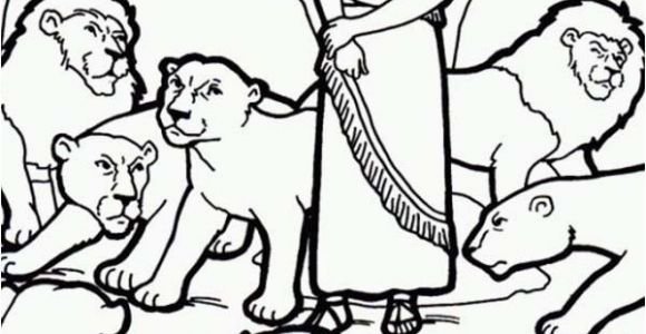 Coloring Pages Of Daniel In the Bible Daniel and the Lions Den Picture Coloring Page Netart