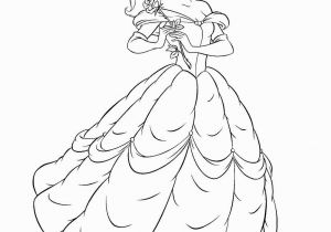 Coloring Pages Of Disney Princess Belle Belle Coloring Sheet In 2020 with Images