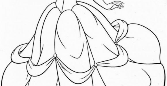 Coloring Pages Of Disney Princess Belle Free Printable Belle Coloring Pages for Kids