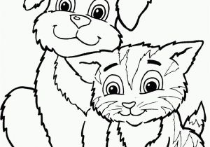 Coloring Pages Of Dogs and Cats Printable Free Printable Cat Coloring Pages for Kids with Images