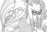 Coloring Pages Of Fairies and Mermaids 407 Best Mermaids to Color Images On Pinterest In 2018