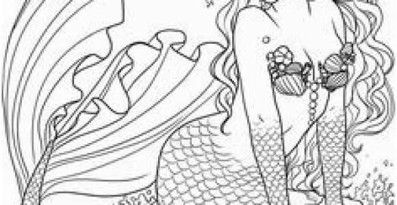 Coloring Pages Of Fairies and Mermaids 407 Best Mermaids to Color Images On Pinterest In 2018