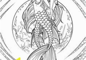 Coloring Pages Of Fairies and Mermaids 92 Best Mermaid Colouring Pages Images