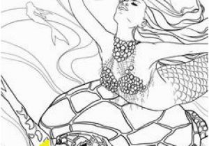 Coloring Pages Of Fairies and Mermaids 92 Best Mermaid Colouring Pages Images