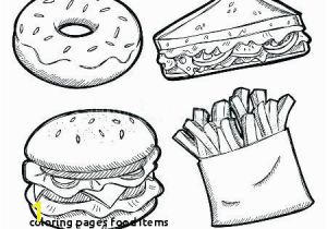 Coloring Pages Of Fast Food Coloring Pages Food Items Healthy Eating List Eating Healthy Food