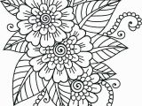 Coloring Pages Of Flowers for Teenagers Difficult Hard Flower for Teens Coloring Pages Printable
