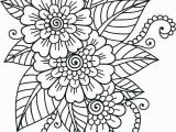 Coloring Pages Of Flowers for Teenagers Difficult Hard Flower for Teens Coloring Pages Printable