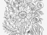 Coloring Pages Of Flowers Printable Coloring Pages Flowers for Teens
