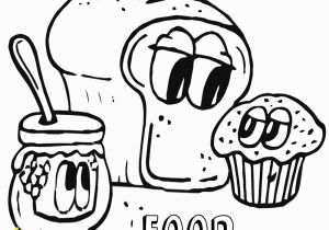 Coloring Pages Of Food with Faces Food with Faces Coloring Pages