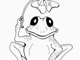 Coloring Pages Of Frogs and Lilypads Frogs Coloring Pages Elegant Printable Frog & Clover Coloring Page