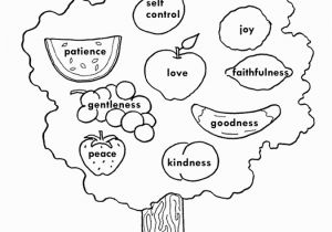 Coloring Pages Of Fruit Of the Spirit Fruit Of the Spirit Coloring Page