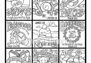 Coloring Pages Of Fruit Of the Spirit the Fruit Of the Spirit Coloring Page In Three Sizes 8 5×11