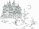 Coloring Pages Of Haunted Houses Adult Vampire Coloring Pages