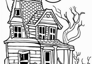 Coloring Pages Of Haunted Houses Haunted House Coloring Page Clipart Panda Free Clipart Big Creepy