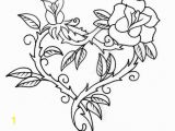 Coloring Pages Of Hearts and Flowers Coloring Pages Hearts and Flowers at Getcolorings