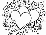 Coloring Pages Of Hearts and Flowers Heart and Flowers Coloring Play Free Coloring Game Line