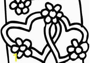 Coloring Pages Of Hearts and Flowers Hearts and Flowers In Frame Coloring Page