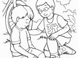 Coloring Pages Of Helping Others Helping Others Sunday Schoo Coloring Page