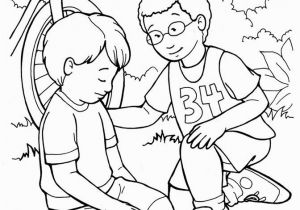 Coloring Pages Of Helping Others Helping Others Sunday Schoo Coloring Page