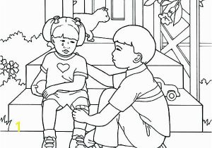 Coloring Pages Of Helping Others Serving Others Coloring Pages Helping Sheets About Each Other Pa