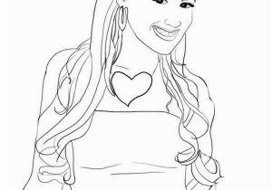Coloring Pages Of High School Musical Stunning ashley Tisdale In High School Musical Coloring