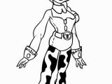 Coloring Pages Of Jessie From toy Story Jessie the Cowgirl In toy Story Coloring Page Download
