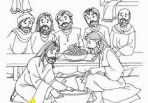 Coloring Pages Of Jesus Washing His Disciples Feet the Servant King Sheet Easter Pinterest