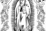 Coloring Pages Of La Virgen De Guadalupe Our Lady Guadalupe Coloring Page at Getdrawings