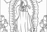 Coloring Pages Of La Virgen De Guadalupe Our Lady Of Guadalupe Coloring Page