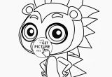 Coloring Pages Of Littlest Pet Shop Animals Littlest Pet Shop Rassell Ferguson Coloring Page for Kids Animal