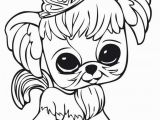 Coloring Pages Of Littlest Pet Shop Dogs Littlest Pet Shop Dog with Crown