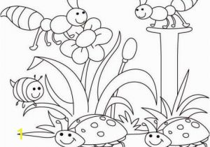 Coloring Pages Of Living Room Spring Bugs Coloring Pages