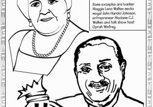 Coloring Pages Of Madam Cj Walker Black History Coloring Pages Madame C J Walker John