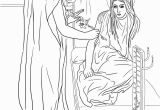 Coloring Pages Of Mary and the Angel Gabriel Angel and Mary Coloring Page Coloring Home