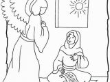 Coloring Pages Of Mary and the Angel Gabriel Angel Gabriel and Mary