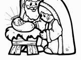 Coloring Pages Of Mary Joseph and Baby Jesus Days Of Christmas Coloring