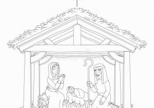 Coloring Pages Of Mary Joseph and Baby Jesus Jesus Mary Joseph Black White Stock Illustrations – 154