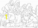 Coloring Pages Of Mary Joseph and Baby Jesus Jesus Mary Joseph Black White Stock Illustrations – 154