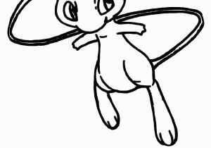 Coloring Pages Of Mew Free Pokemon Coloring Page Of Mew Coloring Animated